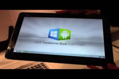 Asus - Laptop convertibil cu Windows si Android